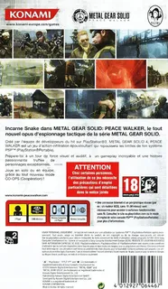 Metal Gear Solid : Peace Walker dos