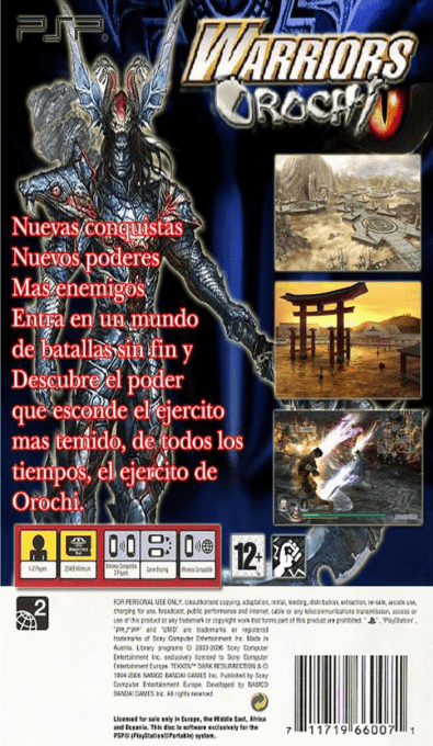 Mussang Orochi - Mawang Jaerim Plus - Dos