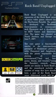 Rock Band Unplugged dos