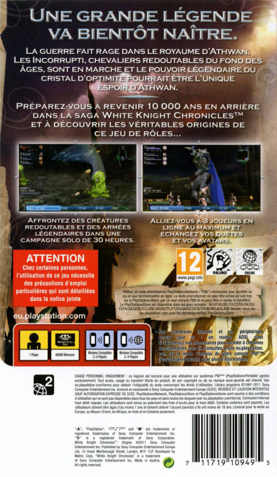 White Knight Chronicles : Origins dos