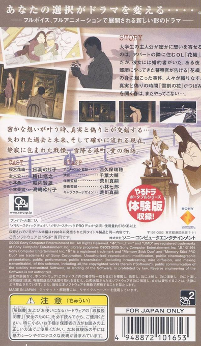 Yarudora Portable - Yukiwari No Hana dos