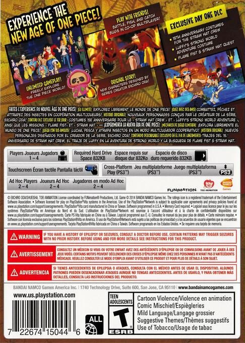 One Piece Unlimited World Red - Dos