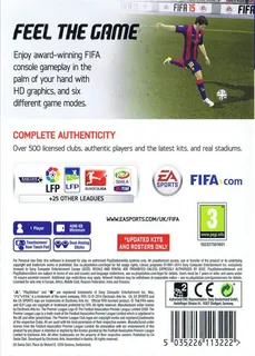 FIFA 15 - Dos