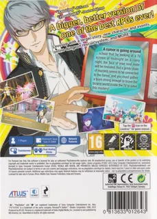 Persona 4 Golden - Dos