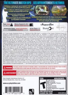 PlayStation All-Stars Battle Royale - Dos