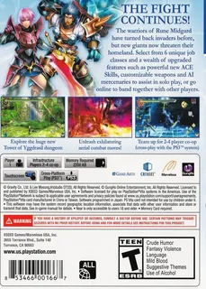 Ragnarok Odyssey Ace dos