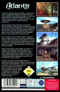 Atlantis : Secrets d'un Monde Oublié - Dos