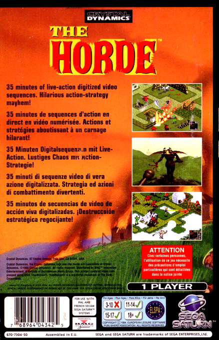 Jaquette arrière