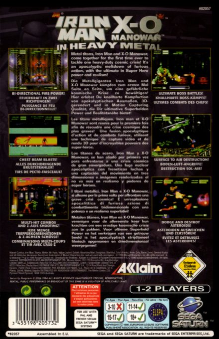 Iron Man & X-O Manowar in Heavy Metal - Dos