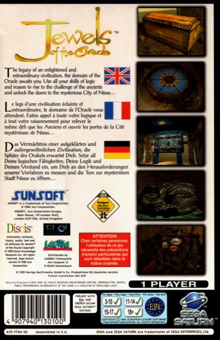 Jewels of the Oracle - Dos