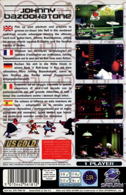 Johnny Bazookatone - Dos