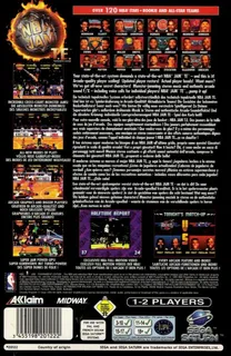 NBA Jam Tournament Edition - Dos