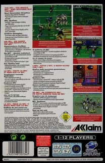 NFL Quarterback Club 97 - Dos