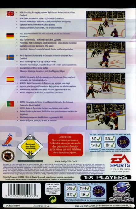 NHL 98 - Dos