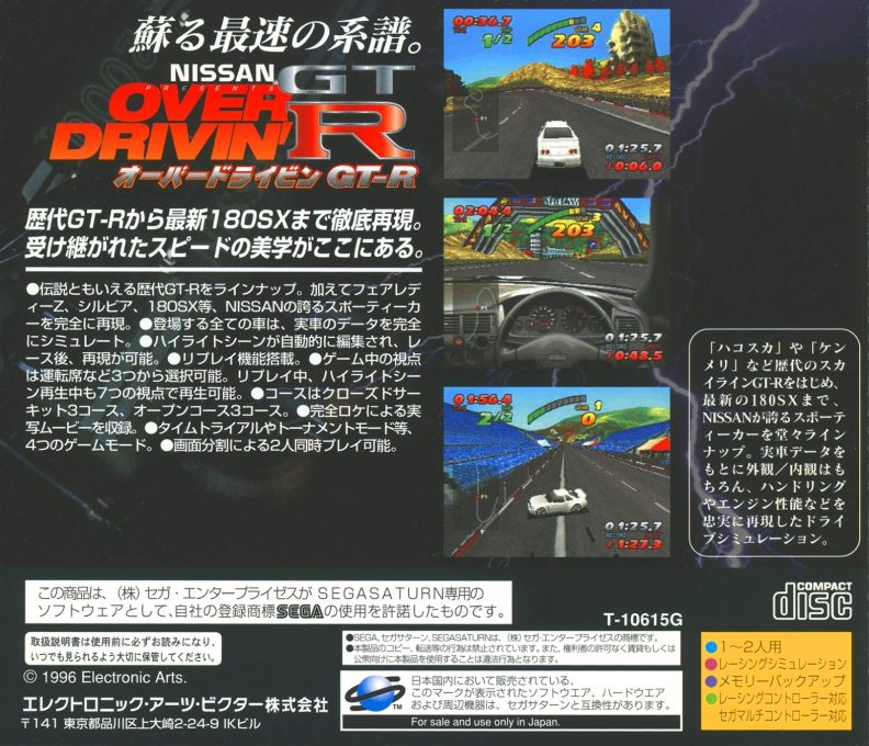 Nissan Presents - Over Drivin' GT-R - Dos