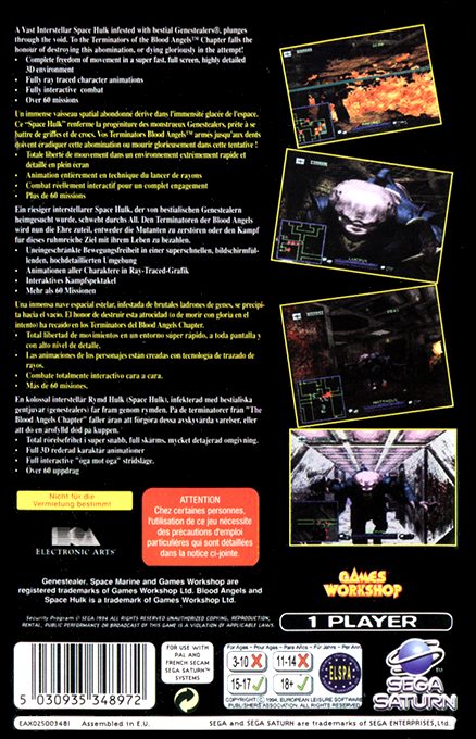 Space Hulk : Vengeance of the Blood Angels - Dos