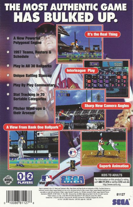 World Series Baseball 98 - Dos