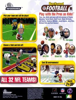 Backyard Football - Dos