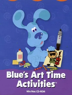 Blue's Art Time Activities