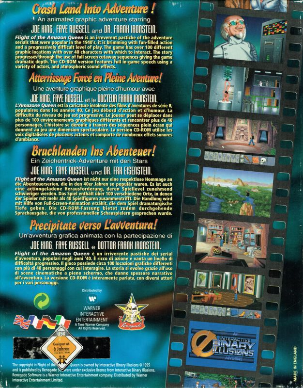 Jaquette arrière