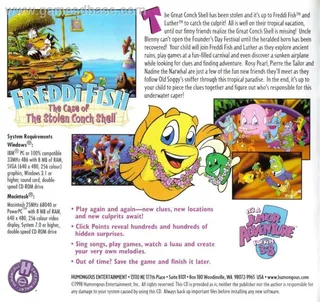 Freddi Fish 3 The Case of the Stolen Conch Shell - Dos