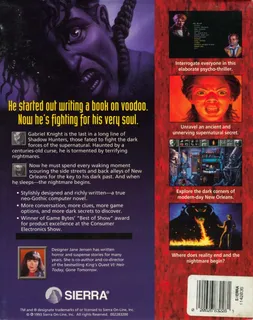 Gabriel Knight Sins Of The Fathers - Dos