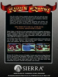 King's Quest I : Quest For The Crown - Dos