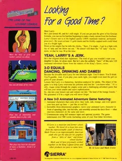 Leisure Suit Larry in the Land of the Lounge Lizards - Dos
