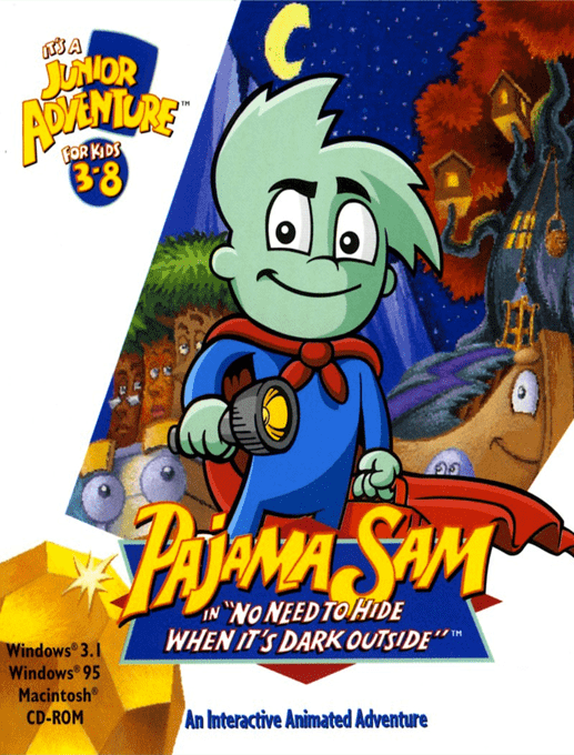 Pajama Sam 1 - No Need to Hide When it's Dark Outside