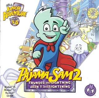 Pajama Sam 2 - Thunder And Lightning Aren't So Frightening
