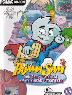 Pajama Sam 3 - You Are What You Eat From Your Head to Your Feet