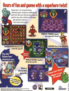 Pajama Sam - Games To Play On Any Day - Dos