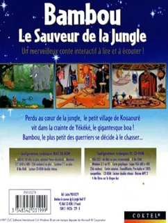 Playtoons Bambou le Sauveur de la Jungle - Dos