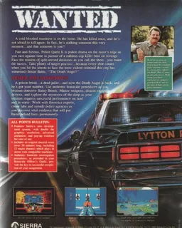 Police Quest 2 : The Vengeance - Dos