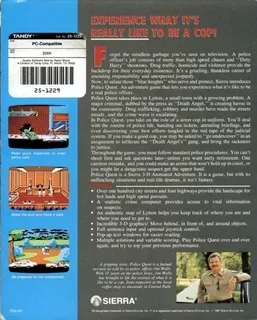 Police Quest : In Pursuit of the Death Angel - Dos