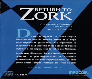 Return to Zork - Dos