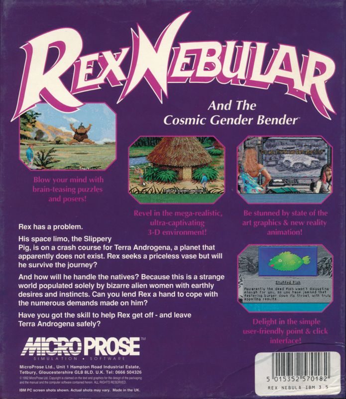 Rex Nebular and the Cosmic Gender Bender - Dos