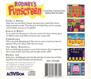 Rodney's Fun Screen dos
