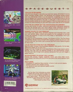 Space Quest 2 - Vohaul's Revenge - Dos