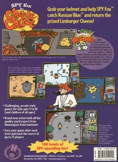 Spy Fox In Cheese Chase - Dos