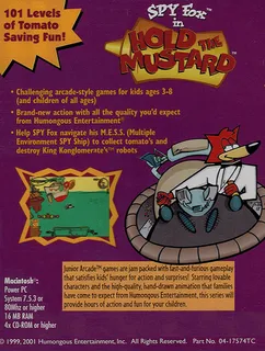 Spy Fox In Hold The Mustard - Dos