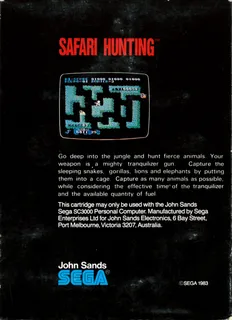 Safari Hunting - Dos