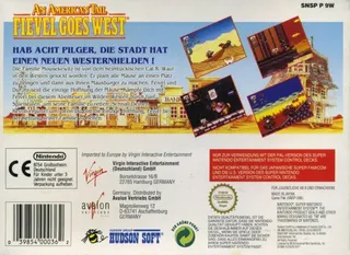 An American Tail : Fievel Goes West dos