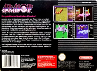 Arkanoid dos
