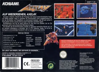 Axelay dos