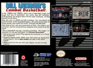 Bill Laimbeer's Combat Basketball dos