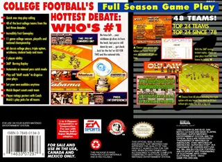 Bill Walsh College Football dos