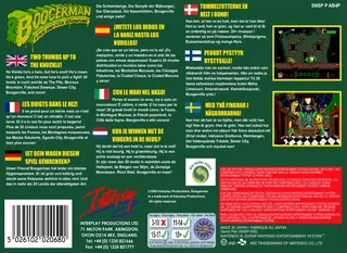 Boogerman : A Pick and Flick Adventure dos