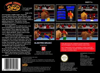 Boxing Legends of the Ring dos