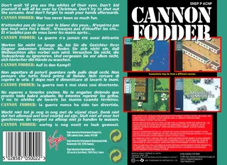 Cannon Fodder dos